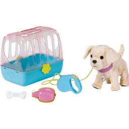 ZAPF Creation BABY born My Dog Lucky with Box, Toy Figure