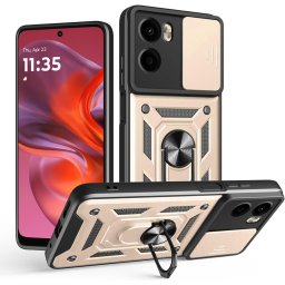 Husa Husa pentru Motorola Moto G05 / E15 - Techsuit CamShield Series - Gold