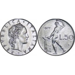 Italia 1978 - 50 lire, circulata
