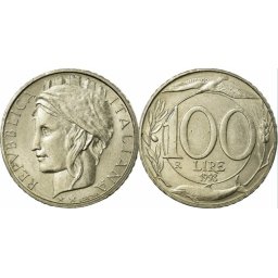Italia 1996 - 100 lire, circulata