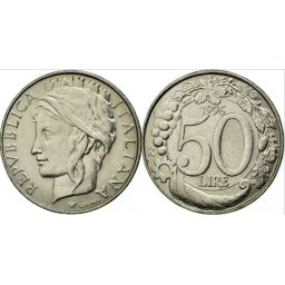 Italia 1996 - 50 lire, circulata