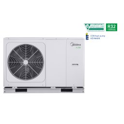 Pompa de caldura aer apa Monobloc 6 kW Midea R32 inverter