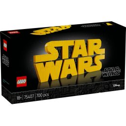 LEGO® Star Wars™ 75407 - Logoul Star Wars™ din caramizi