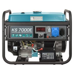 Generator de curent benzina Konner & Sohnen KS 7000E monofazat AVR 5,5 kW pornire electrica