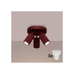 Brilagi - Spot LED CRESTO 3xGU10/10W/230V bordo