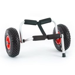 KLARFIT SEA MULE SL, cărucior de caiac, suport, aluminiu, eloxat, pliabil (BCT3-Sea-Mule-SILVER)