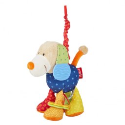 Jucarie senzoriala din plus cu activitati si vibratii catel, playq sigikid