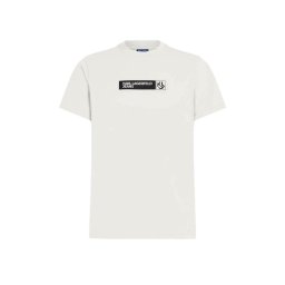 KARL LAGERFELD M T-Shirt Klj Slim Graphic A1M17112 100 white