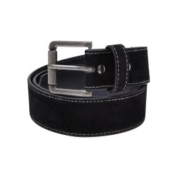 Synthetic leather layering strap black