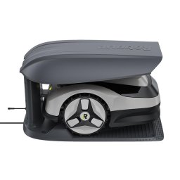 PRECOMANDĂ Robot de tuns iarba cu garaj, fără cablu de delimitare și antenă RoboUp Racoon 2 SE - până la 600 m2 cu lame de rezervă cadou