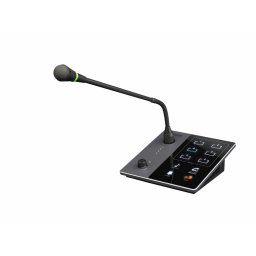 Microfon DSPPA DMA20 Cu Remote Paging Pentru Amplificatoarele Din Seria DMA6xxx Negru