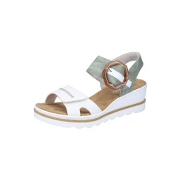 Rieker Sandale kaki / alb