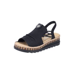 Rieker Sandale negru