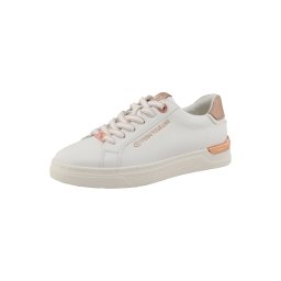 TOM TAILOR Sneaker low auriu - roz / alb