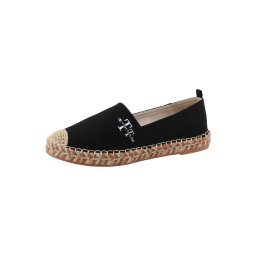 TOM TAILOR Espadrile negru