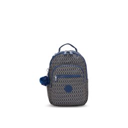 KIPLING Rucsac 'Seoul S' albastru pastel / albastru închis / gri taupe