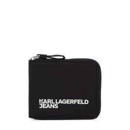 KARL LAGERFELD JEANS Portofel negru / alb