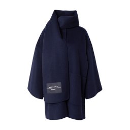 Weekend Max Mara Palton de primăvară-toamnă 'FULCRO' albastru închis