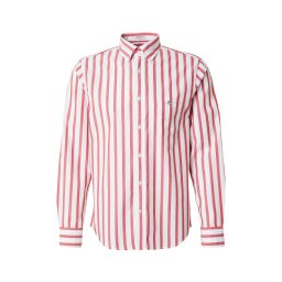 GANT Cămașă 'CLASSIC' roșu / alb
