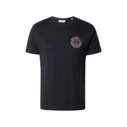 GANT Tricou roșu / negru / alb