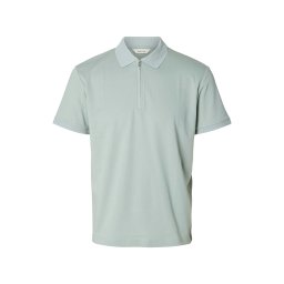 SELECTED Tricou 'SLHFAVE' verde mentă