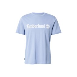 TIMBERLAND Tricou albastru deschis / alb