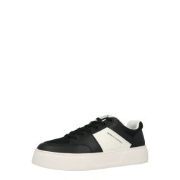 ARMANI EXCHANGE Sneaker low negru / alb
