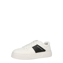 ARMANI EXCHANGE Sneaker low negru / alb murdar