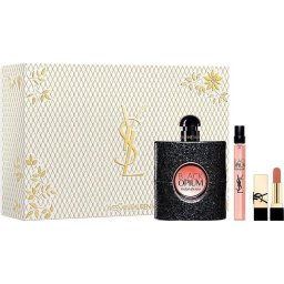 Yves Saint Laurent Black Opium, EDP 90 ml + EDP 10 ml + ruj cadou