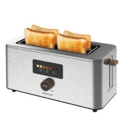 Prajitor de paine Touch&Toast Extra Double, 1500 W, 4 felii, Argintiu