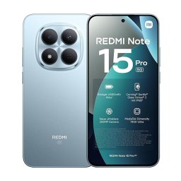 Smartphone Redmi Note 15 Pro 512GB 8GB RAM 5G Dual SIM Glacier Blue