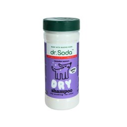 Sampon uscat pentru caini cu bicarbonat de sodiu si extract de lavanda, 350g, Dr.Soda