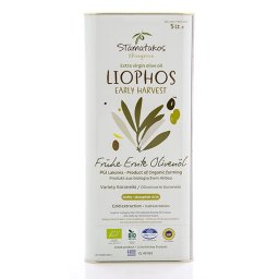Ulei de masline extravirgin liophos early harvest bio 5l Stamatakos Olivegrove