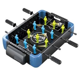 Masa de Joc 5in1 Flippy, cu Teren Schimbabil de Fotbal, Basket, Bowling, Curling si Hockey, cu Tablou Scor, din ABS, 47.5x32x8.5 cm, Design Multicolor, pentru Copii/ Adulti