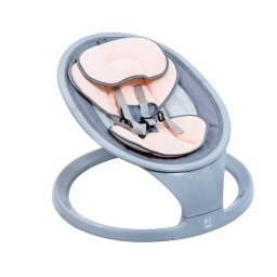 Leagan Electric Inteligent Portabil W5 BUF BOOF, Multifunctional, Conexiune Bluetooth, 5 Module miscare, Telecomanda, Functie EasyTouch, pink