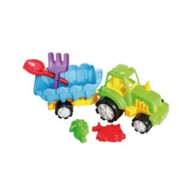Tractor cu jucarii de nisip Costinesti Burak toys