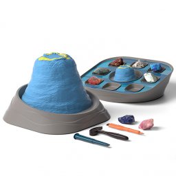 Kit STEM de excavare pietre prețioase din "Marea gaură albastră" Belize, TopBright Toys