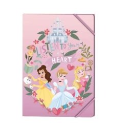 Mapa cu elastic, Printese, A4, PIGNA PSMPEA4, pentru fetite