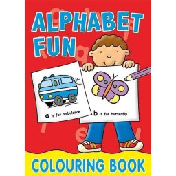 Carte de colorat Early Learning Alphabet Alligator AB2618OMCB12