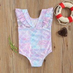 Costum de baie Leopard/Peste Drool (Culoare: Roz, Marime: 120)