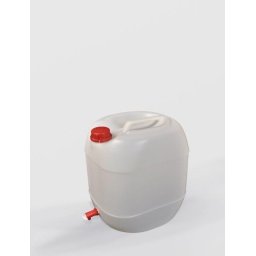 Canistra cu Capac Etans si Robinet, 30 Litri, STERK, Plastic, Albastru sau Alb