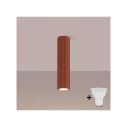 Brilagi - Spot LED CRESTO 1xGU10/10W/230V 30 cm roșu