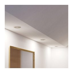 Eglo 902253 - Set de 3 spoturi LED încastrate BARRANCO pentru baie, 1x GU10/4,5W/230V, IP44, crom