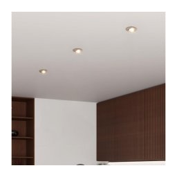Eglo 902259 - Set de 3 spoturi LED încastrate pentru tavan BARRANCO, 1xGU10/4,5W/230V, crom