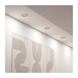 Eglo 902268 - Set de 3 spoturi LED încastrate BARRANCO, LED 4,8W, 230V, crom