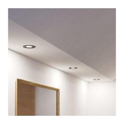 Eglo 902251 - Set 3x spoturi LED BARRANCO pentru baie, 1xGU10/4,5W/230V, IP44, negru