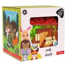 Trefl: Jucărie din lemn - Casa încuiată Tiny Tails