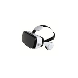 Ochelari VR Clip Sonic TEC595, Casti integrate, Suport de prindere cu elastic, Controler, Alb/Negru