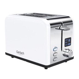 Prajitor de paine GL3221w cu display LCD 2 Felii 1100W Alb
