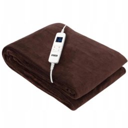 Incalzitoare corporale Patura cu incalzire electrica Noveen, 180 x 130 cm, 10 trepte de incalzire, consum energie maxim 160 W, protectie la supraincalzire, EB655 Brown